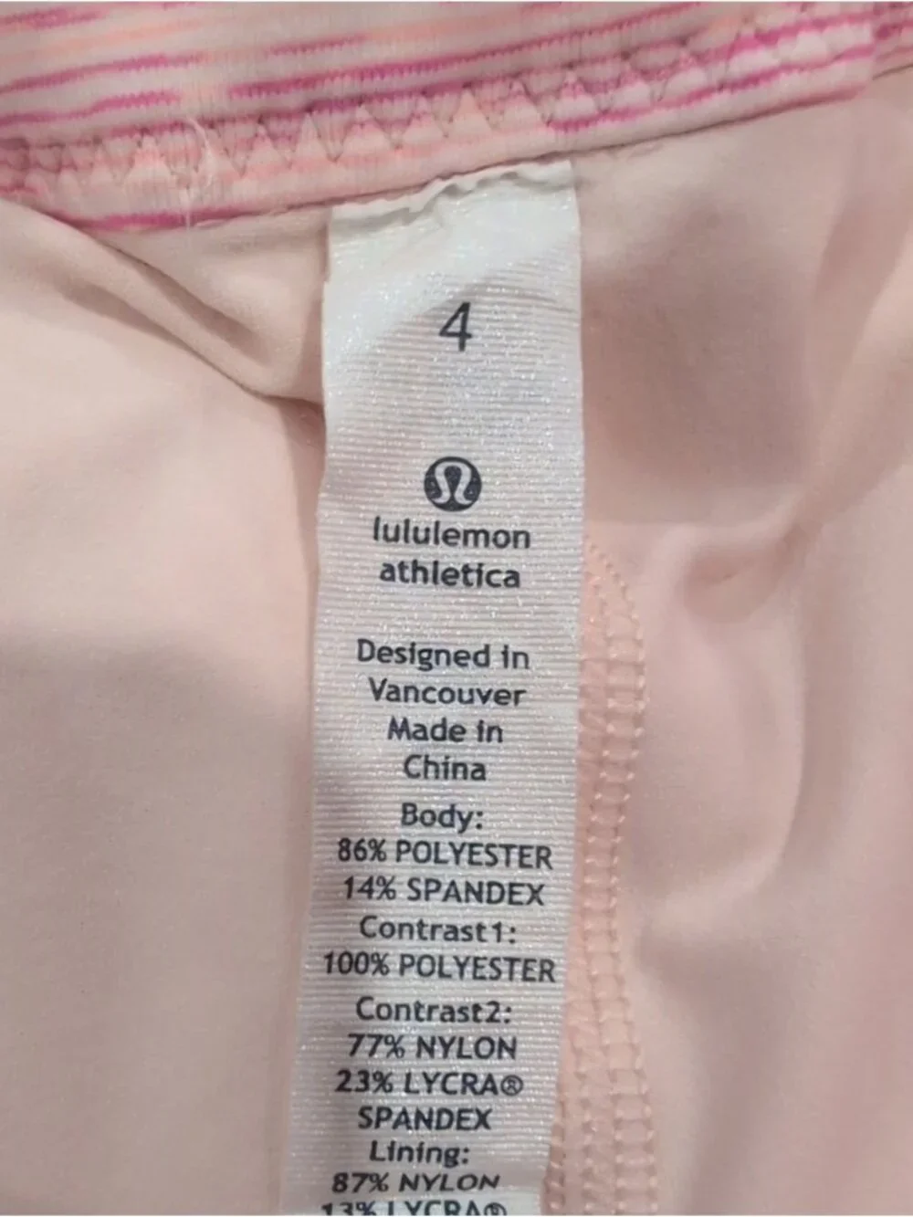 Lululemon Run: Breeze By SkirtParfait Pink / White /Wee Are From Space Parfait